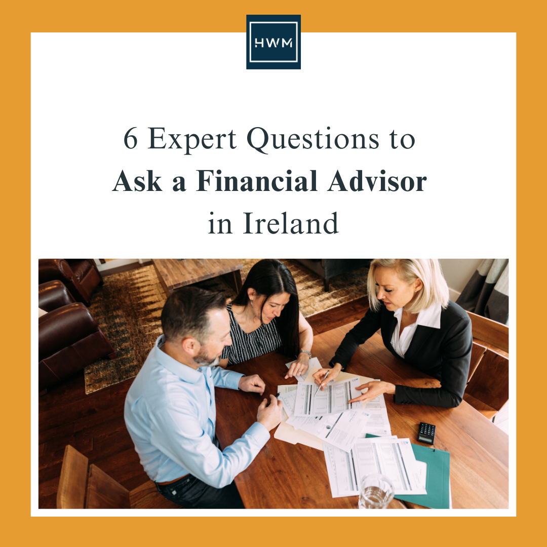 Financial advisor discussing plans with clients.